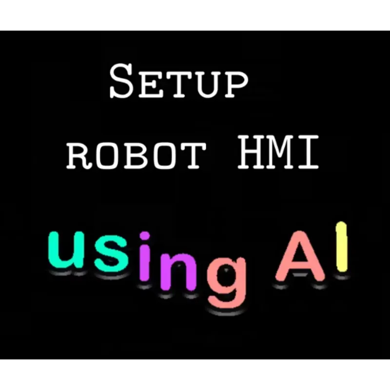 AI custom HMI configuration demo
